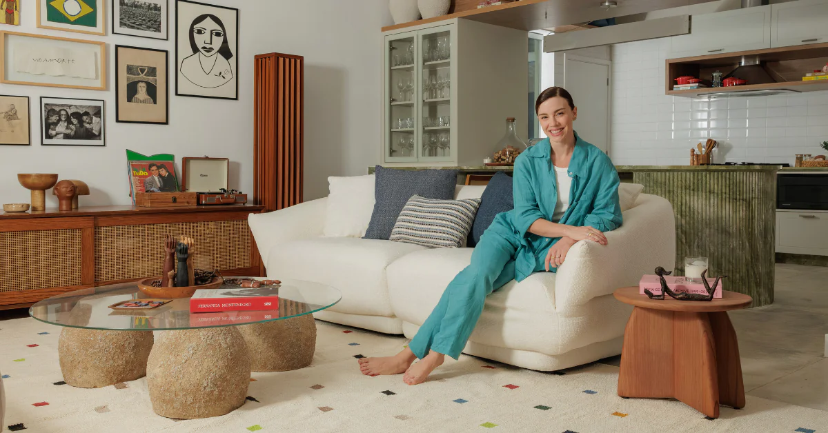 O refúgio de Alice Wegmann no Rio de Janeiro: leveza, arte e mobiliário Century